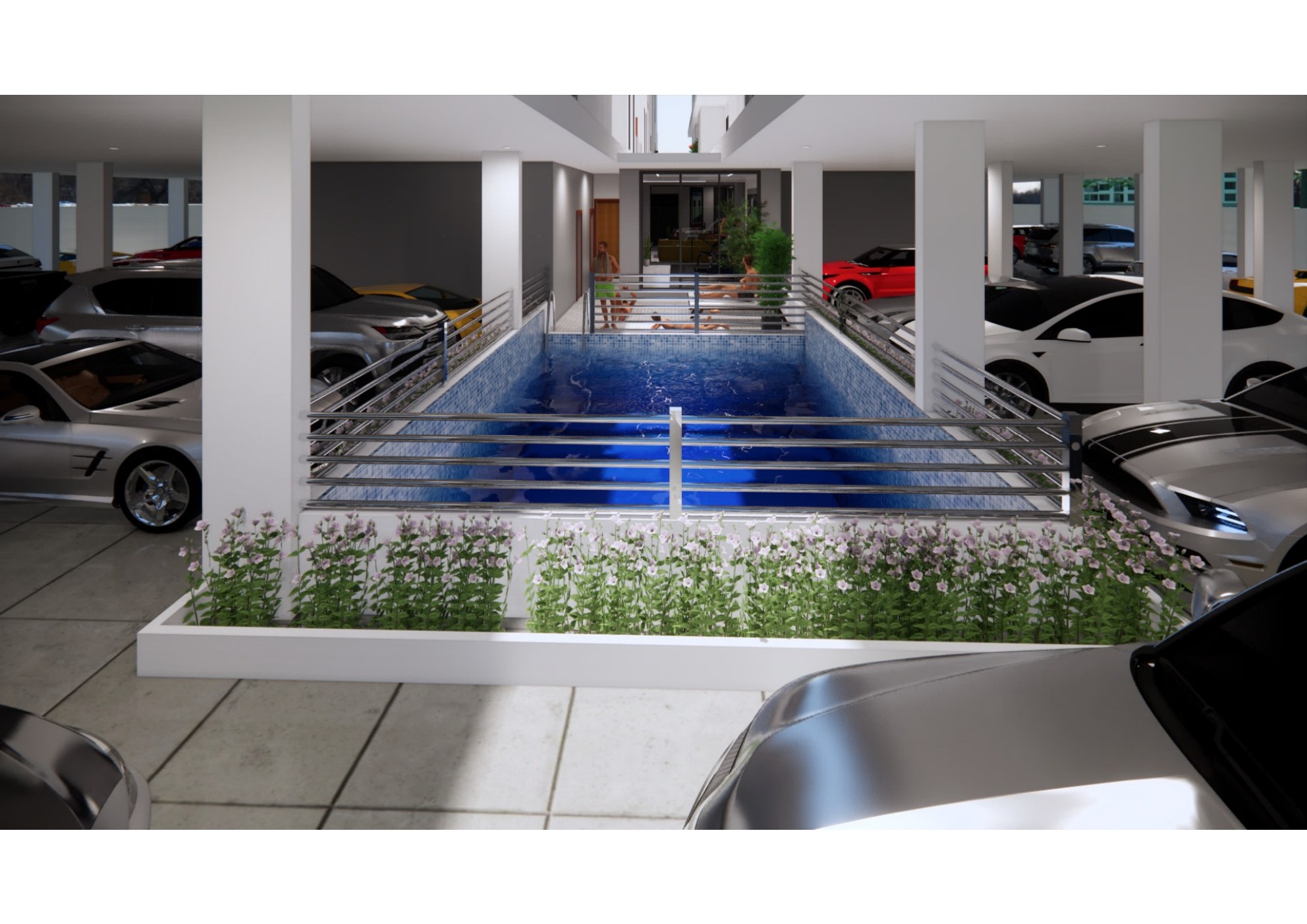 Pool Parking Level