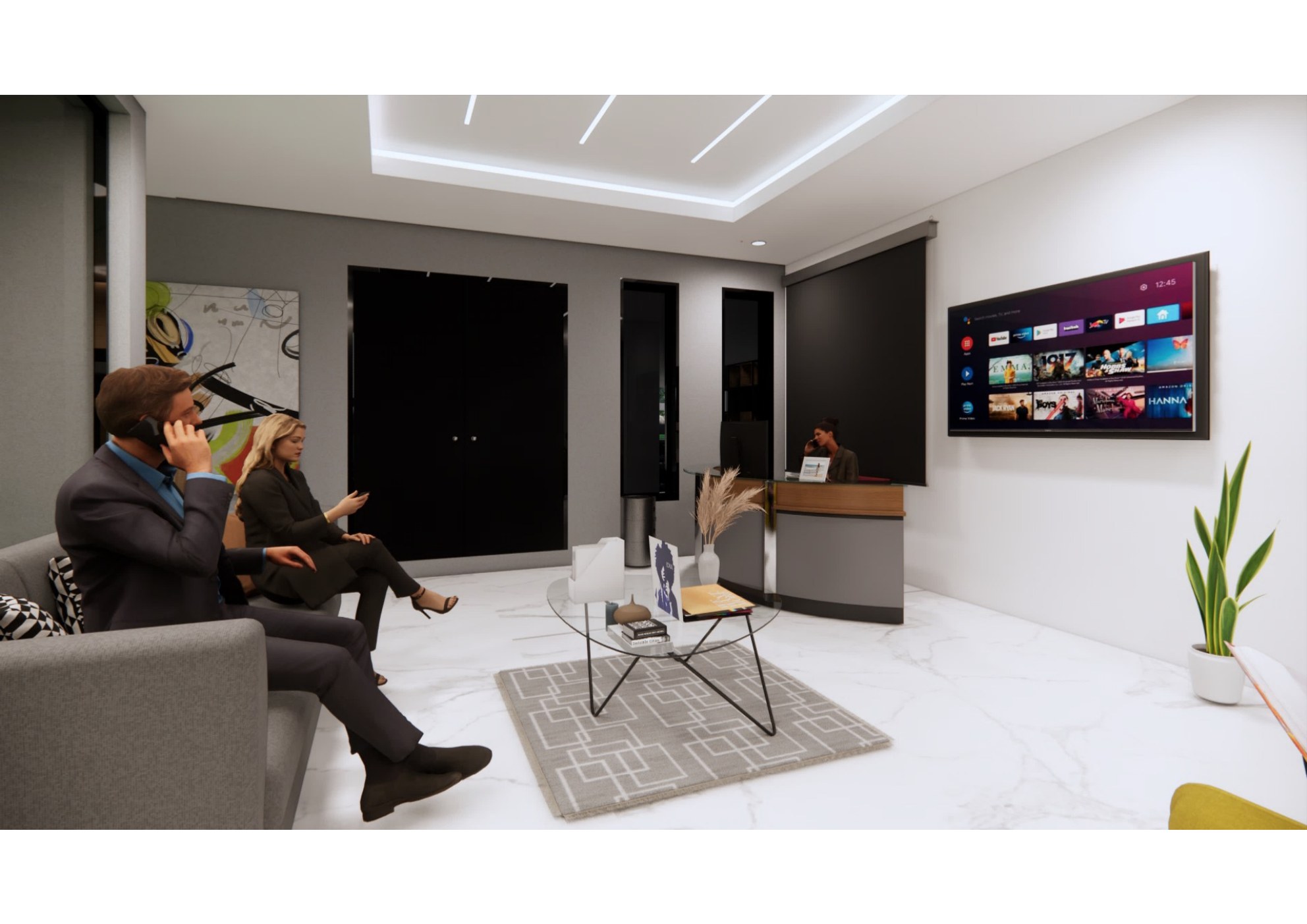 Smart Screen Lobby