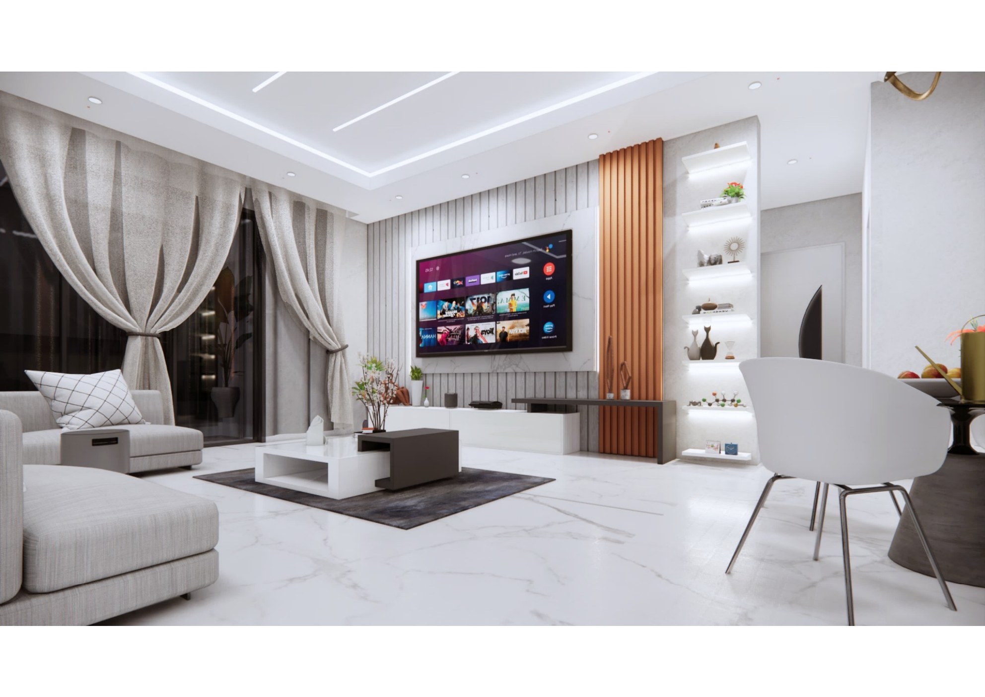 Night Ambience Living
